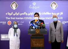 دیکته شدن تیتر به خبرگزاری ایرنا در حمایت از واکسن برکت/ عکس