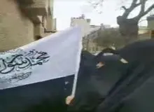 تجمع زنان حامی قانون حجاب مقابل بیت آیت‌الله جوادی آملی: برخی از علمای ما که باید پشتیبان جبهه انقلاب باشند، سکوت کرده‌اند!