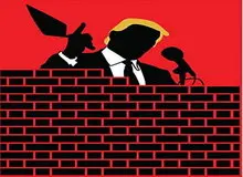 کاریکاتور / ترامپِ دیوارکِش!