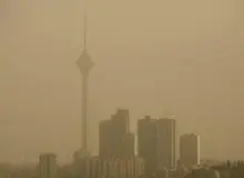 گردوغبار در تهران ماندنی است