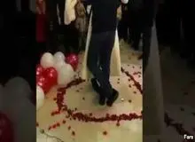 خواستگاری در یک مرکز خرید در اراک / زوج جوان دستگیر شدند