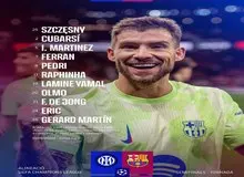 ترکیب بارسلونا مقابل اینتر اعلام شد