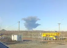 حمله اوکراین به یک پالایشگاه نفت در روسیه
