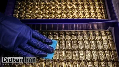 ریزش ۱۰۲ دلاری اونس جهانی طلا در یک روز