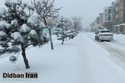 تداوم بارش باران و برف در تهران/ تداوم هوای سرد تا پایان هفته