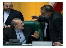 توییت کارمندِ زاکانی علیه علی لاریجانی/ عکس