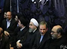 حضور معاون اول رییس جمهور در مراسم هفتمین روز ارتحال آیت الله هاشمی رفسنجانی