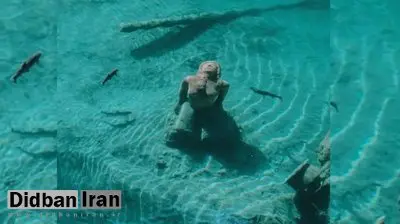 کشف پیکره‌ای که ۳۰۰۰ سال زیر آب سالم مانده بود