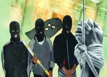 حمله شبانه مردان نقاب‎دار به یک ویلای مسکونی به سبک فیلم‌های هالیوودی