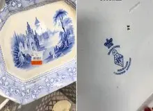 بشقاب ارزان، عتیقه گرانقیمت از آب درآمد / راز نوشته‌های پشت بشقاب چه بود؟