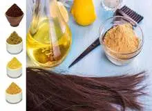 آشنایی با چند ترکیب جادویی گیاهی برای ساختن رنگ موی گیاهی و طبیعی!