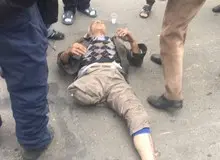 زورگیری از یک جانباز در خیابان شیرودی تهران