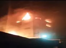 حمله اسرائیل به یک ساختمان در فرحزاد تهران+ فیلم 