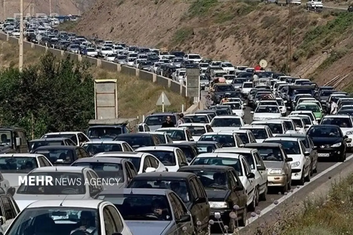 ترافیک نیمه‌سنگین در جاده‌های شمالی و مسدودیت‌های برخی از جاده ها