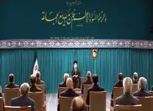 اعضای هیأت دولت با رهبر انقلاب دیدار کرد +عکس