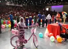 جشن ویژه 1500 کودک کار و خیابان در فرهنگسرای بهمن برگزار شد