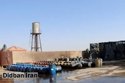 آتشسوزی در کارگاه فرآوردههای نفتی در اصفهان
