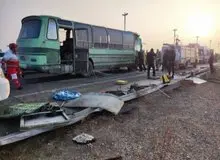 تصادف زنجیره‌ای در شهر قدس ۶ مصدوم برجای گذاشت