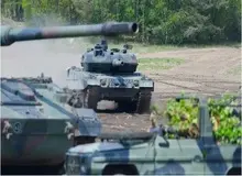 اسپانیا ۶ تانک لئوپارد به اوکراین ارسال می کند