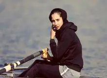 «کیمیا زارعی» دختر قایقران ایران قهرمان آسیا شد 