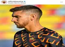 خالکوبی فارسی روی گردن بازیکن معروف رم!/عکس