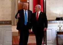 نتانیاهو وارد کاخ سفید شد+فیلم 