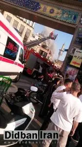 آتشسوزی در بازار تجریش/ هنوز علت حادثه معلوم نیست