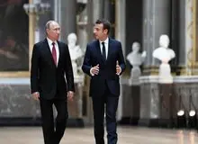 تماس تلفنی ۱۰۰ دقیقه ای رئیس جمهوری روسیه و فرانسه / پوتین: اتهامات علیه روسیه بر «حدس و گمانه‌زنی تحریک‌آمیز» استوار است