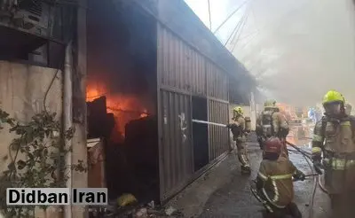 آتش سوزی در انبار نگهداری مصنوعات چوبی ۲ پیکر بر جای گذاشت