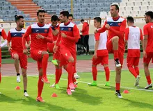 تمرین یکشنبه سرخپوشان برای دیدار با لخویا برگزار شد