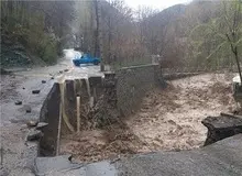 تخریب برخی مناطق رودبار در پی وقوع سیل

