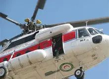 احتمال حادثه برای بالگرد امدادی هلال‌احمر در ارتفاعات سن‌بران