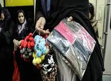 دلایل  افزایش عجیب دستفروش ها در خطوط متروی تهران: 4 تا 6 هزار دستفروش در مترو وجود دارد 