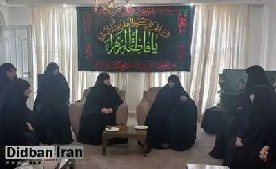 تصویر جدید از جمیله علم الهدی بعد از شهادت همسرش، ابراهیم رئیسی /فرزندان سیدحسن نصرالله هم بودند