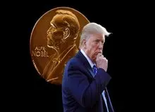 ترامپ تصویر خود را با صلح نوبل منتشر کرد