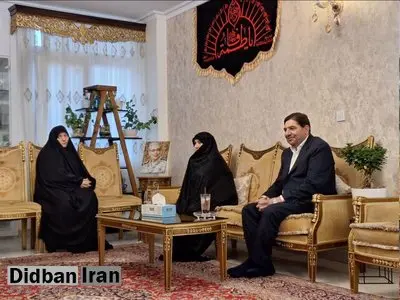 دیدار دستیار رهبری انقلاب با خانواده شهید محمد باقری