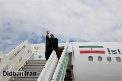 رئیس جمهوری تهران را به مقصد ایروان ترک کرد
