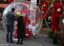 تصاویری از برگزاری «روز ولنتاین» در غزه/ مجموعه عکس
