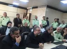 بازدید وزیر کشور از مرکز مانیتورینگ نیروی انتظامی در مرز مهران