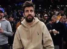 تصویر یادگاری پیکه با نامزد سابق رونالدو