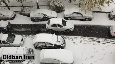 تهران میزبان برف می‌شود
