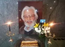 عادل و عارف در مجلس ترحیم جمشید مشایخی+ تصویر