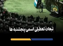 مجلس با تعطیل کردن ۵ شنبه ها هم تولید را کاهش داد، هم دستمزد را بالا برد