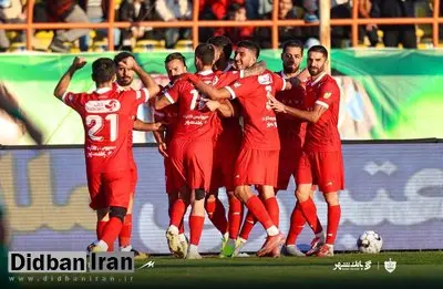 پرسپولیس ۲-۱ شمس آذر؛ صدر قرمز شد