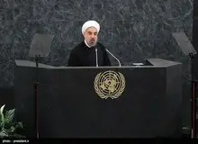 روحانی در سازمان ملل: ایران نه‌ می‌خواهد، امپراتوری تاریخی اش را احیا کند و نه می خواهد، انقلابش را با زور سرنیزه صادر کند / ما با «حافظ» جهان را فتح کرده ایم پس چه نیازی دیگر، به فتح جدید داریم؟!