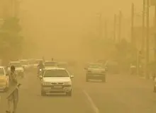 باد شدیدی با سرعت ۱۰۱ کیلومتر بر ساعت زابل را درنوردید / کاهش شعاع دید افقی به ۸۰۰ متر