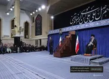 آیت‌الله خامنه‌ای: خاک بر سر آن ایرانی که در جمع ابلهانی بود که به دنبال جایگزین برای جمهوری اسلامی بودند!