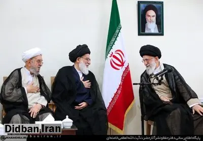 دیدار رئیس و اعضای مجلس خبرگان رهبری با رهبر انقلاب