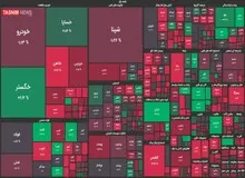 ریزش بورس همزمان با حضور رئیسی/ تصویر