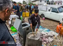 بازار محلی صومعه‌سرا+ تصاویر
